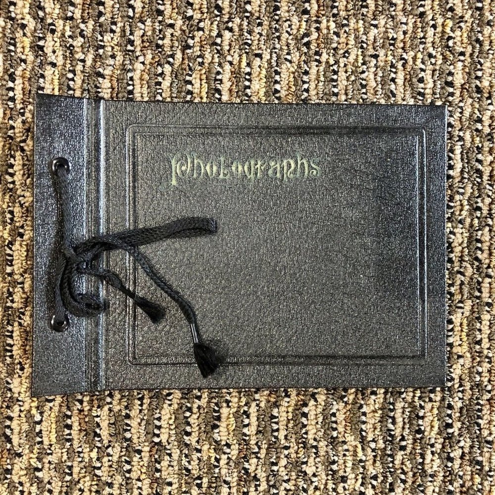 Vintage Photographs Book Used Small Black